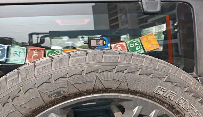 2024 Mahindra Thar LX P 2WD AT HT, Petrol, Automatic, 31,205 km, tyre