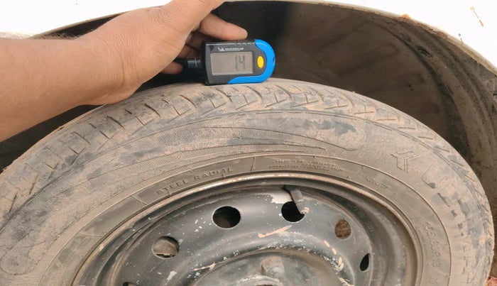 2017 Maruti Wagon R 1.0 LXI CNG, Petrol, Manual, 73,084 km, tyre