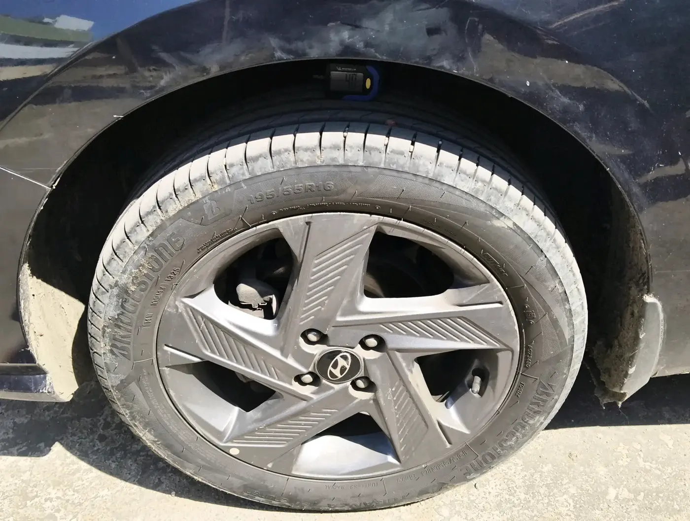 2020 Hyundai Verna SX 1.5 VTVT, Petrol, Manual, 74,500 km, tyre