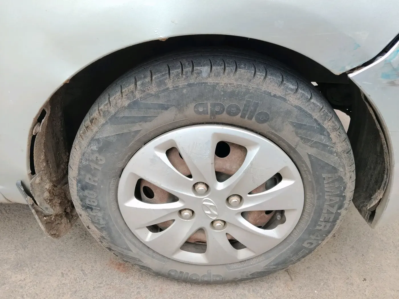 2012 Hyundai i10 SPORTZ 1.2, Petrol, Manual, 90,653 km, tyre