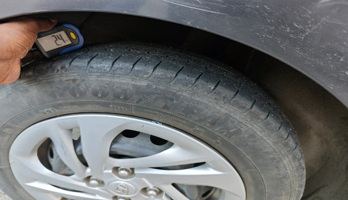 2021 Hyundai AURA S 1.2, Petrol, Manual, 1,14,344 km, tyre