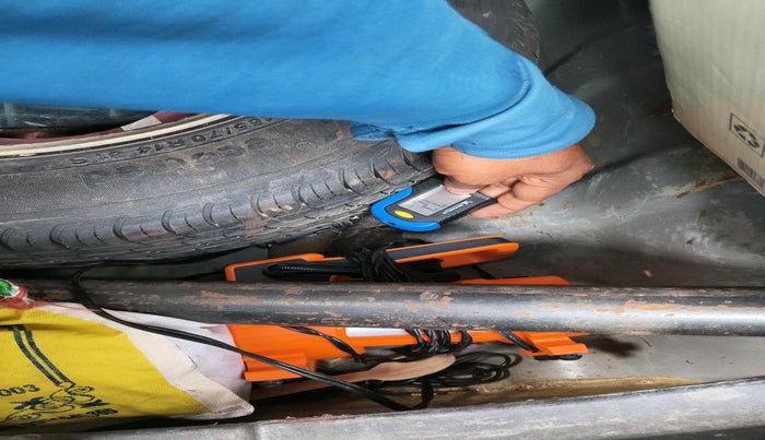 2022 Hyundai AURA SX 1.2 CNG, Petrol, Manual, 60,637 km, tyre