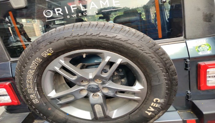 2021 Mahindra Thar LX PETROL HT 4WD AT, Petrol, Automatic, 68,054 km, tyre