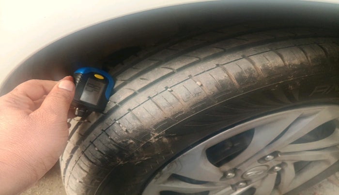 2022 Hyundai AURA S 1.2 CNG, Petrol, Manual, 34,955 km, tyre