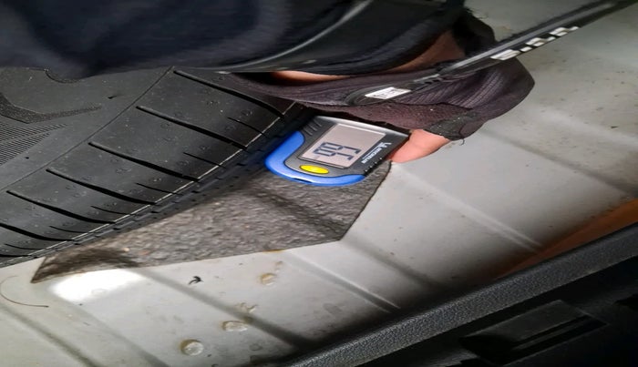 2022 Volkswagen VIRTUS TOPLINE TSI 1.0 AT, Petrol, Automatic, 17,761 km, tyre