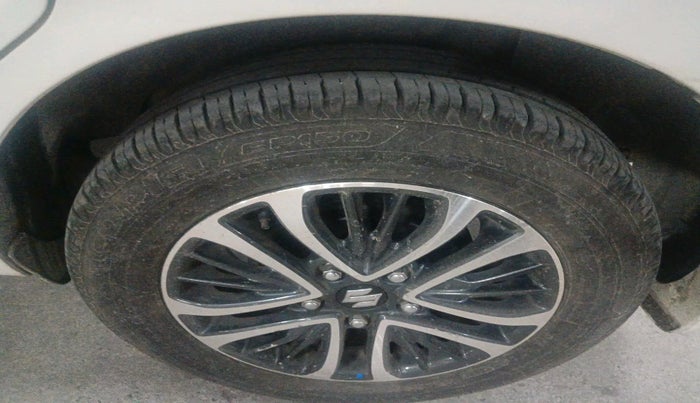 2024 Maruti Ertiga ZXI+ AT SHVS, Petrol, Automatic, 18,684 km, tyre