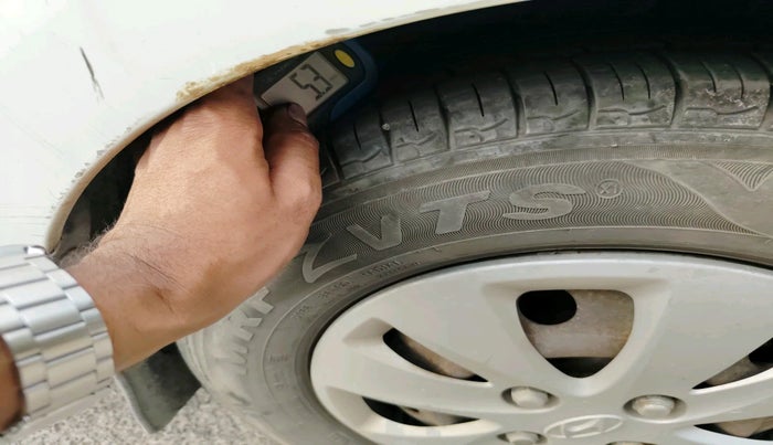 2011 Hyundai i10 SPORTZ 1.2, Petrol, Manual, 45,477 km, tyre