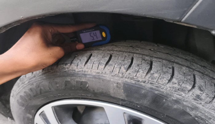 2022 Tata TIGOR XZ PLUS CNG, Petrol, Manual, 65,592 km, tyre