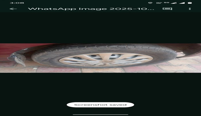 2010 Maruti Alto LXI, Petrol, Manual, 93,026 km, tyre