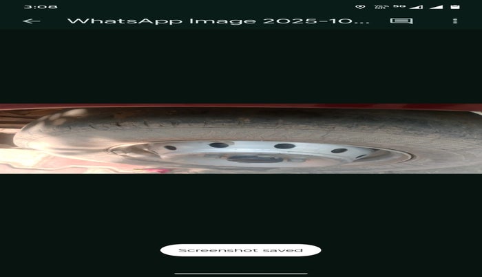 2010 Maruti Alto LXI, Petrol, Manual, 93,026 km, tyre