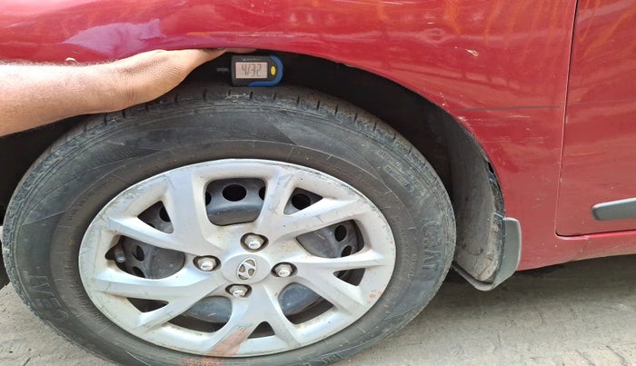 2017 Hyundai Grand i10 SPORTZ (O) 1.2 KAPPA VTVT, Petrol, Manual, 47,327 km, tyre