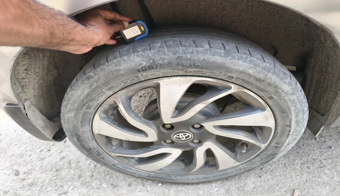 2019 Toyota Glanza G ISG, Petrol, Manual, 62,812 km, tyre