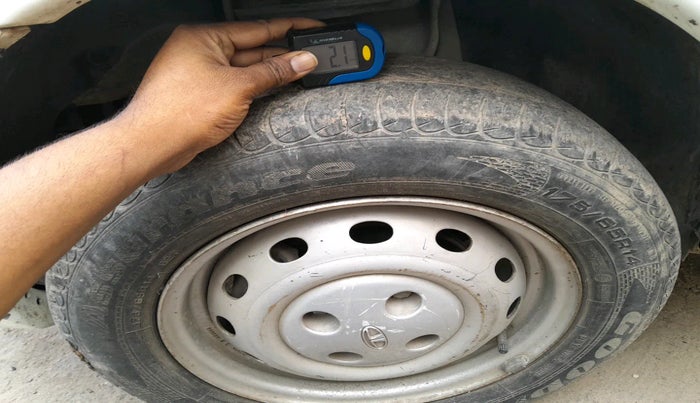 2017 Tata Indigo ECS GLS, Petrol, Manual, 47,680 km, tyre