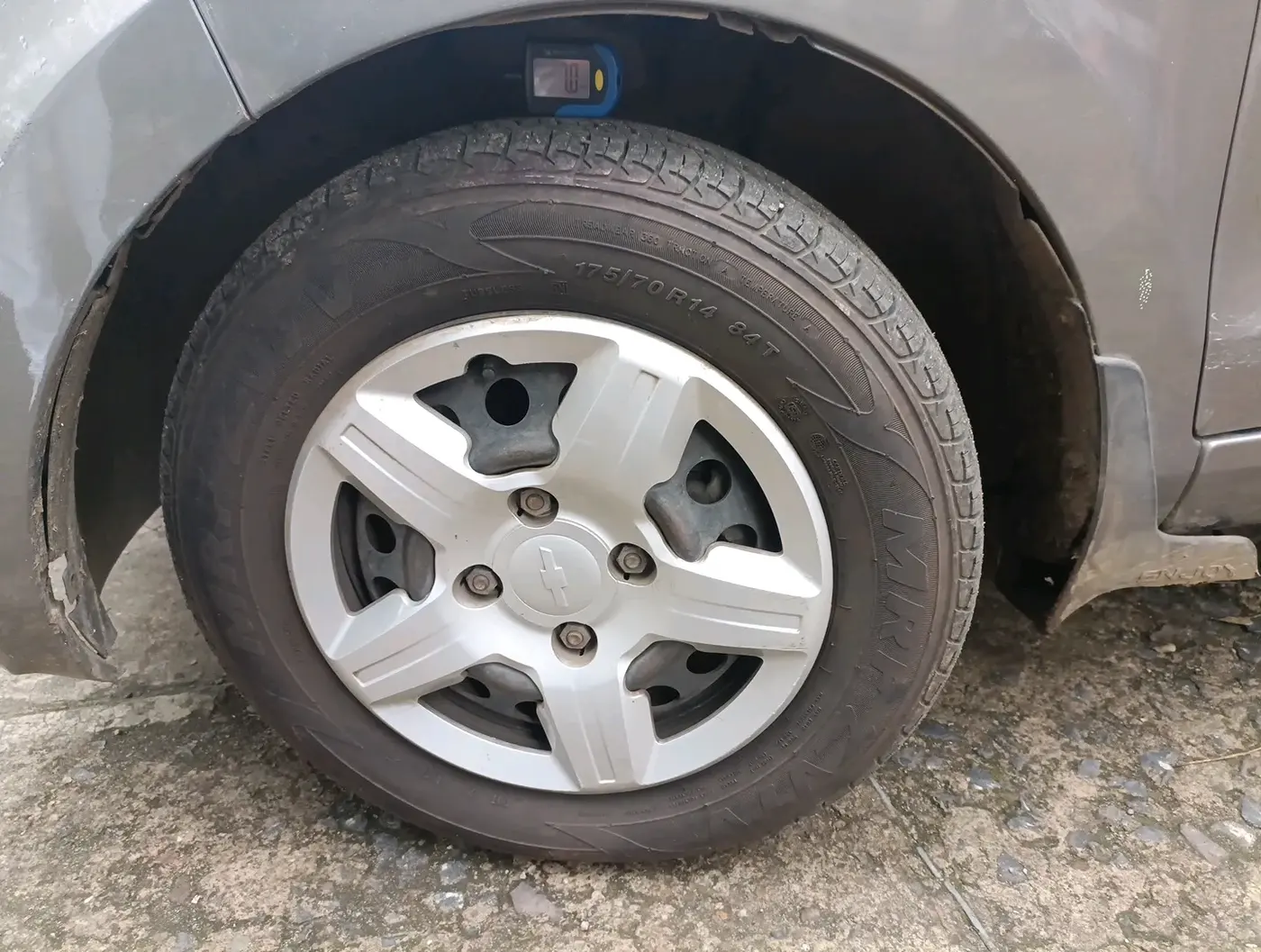 2014 Chevrolet Enjoy 1.3 LS 8 STR, Diesel, Manual, 82,720 km, tyre