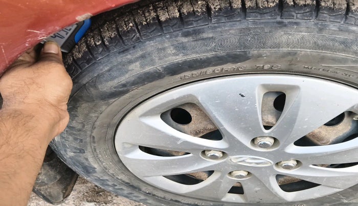 2011 Hyundai i10 SPORTZ 1.2, Petrol, Manual, 1,06,169 km, tyre