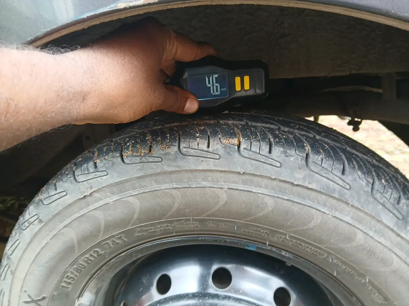 2017 Maruti Alto 800 LXI, Petrol, Manual, 75,489 km, tyre