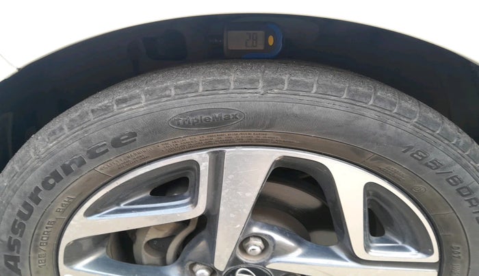 2020 Hyundai AURA SX PLUS 1.2 AMT CRDI, Diesel, Automatic, 65,794 km, tyre