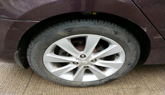 2013 Hyundai Verna FLUIDIC 1.6 VTVT SX AT, Petrol, Automatic, 64,857 km, tyre