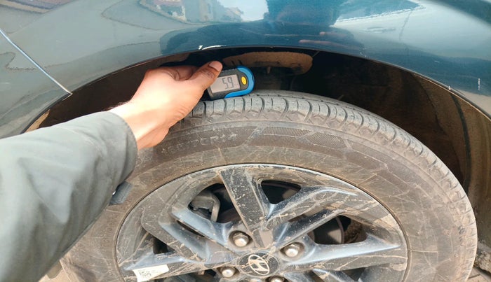 2021 Hyundai GRAND I10 NIOS SPORTZ AMT 1.2 KAPPA VTVT, Petrol, Automatic, 44,593 km, tyre