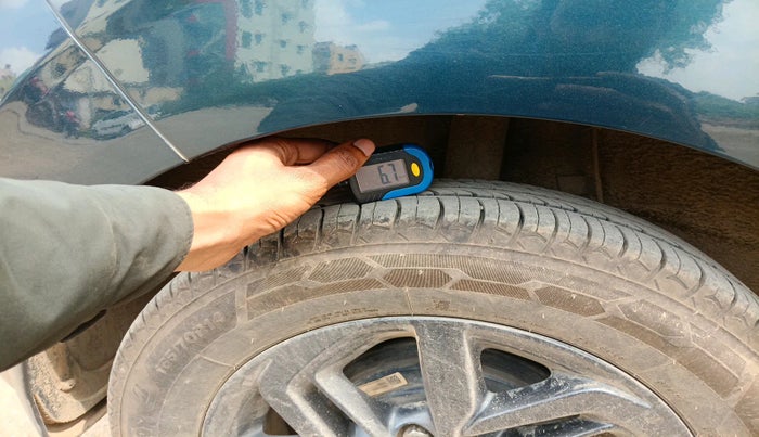 2021 Hyundai GRAND I10 NIOS SPORTZ AMT 1.2 KAPPA VTVT, Petrol, Automatic, 44,593 km, tyre