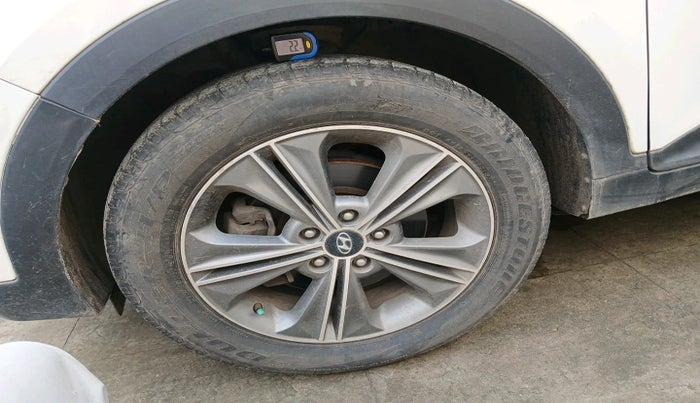 2016 Hyundai Creta SX PLUS AT 1.6 PETROL, Petrol, Automatic, 75,440 km, tyre