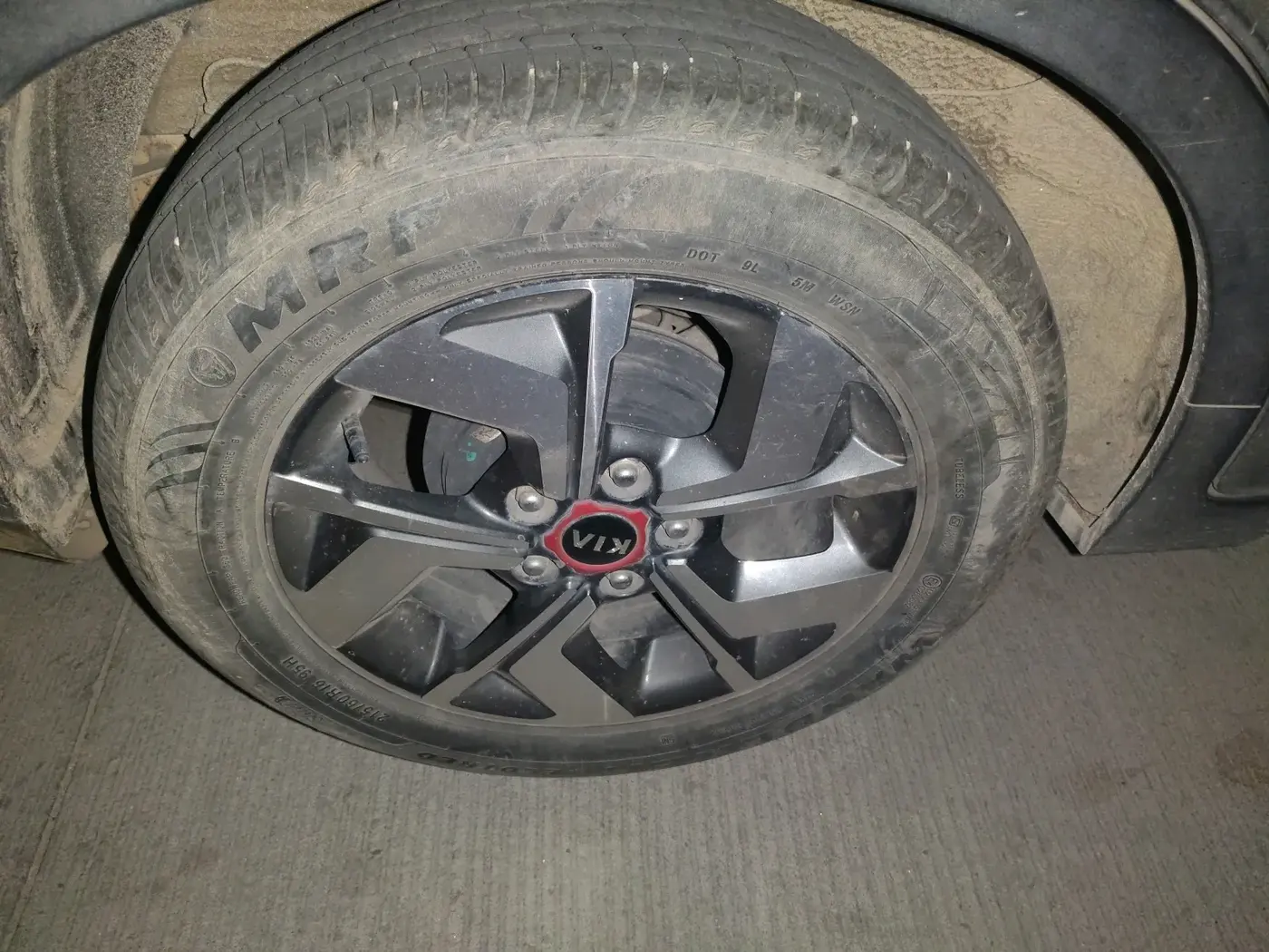 2020 KIA SONET GTX PLUS 1.5 AT, Diesel, Automatic, 78,369 km, tyre