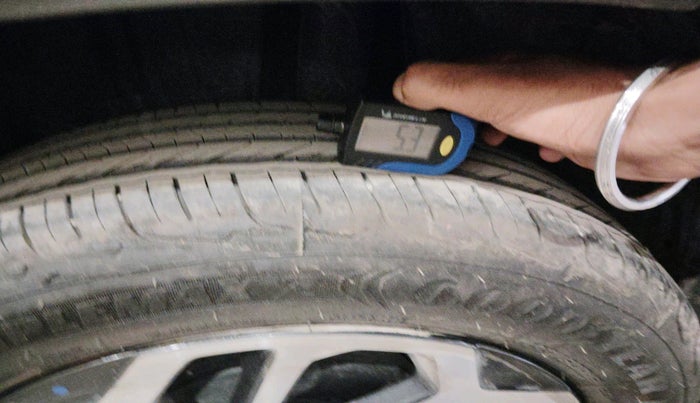 2025 Maruti FRONX ALPHA 1.0 TURBO MT, Petrol, Manual, 5,616 km, tyre