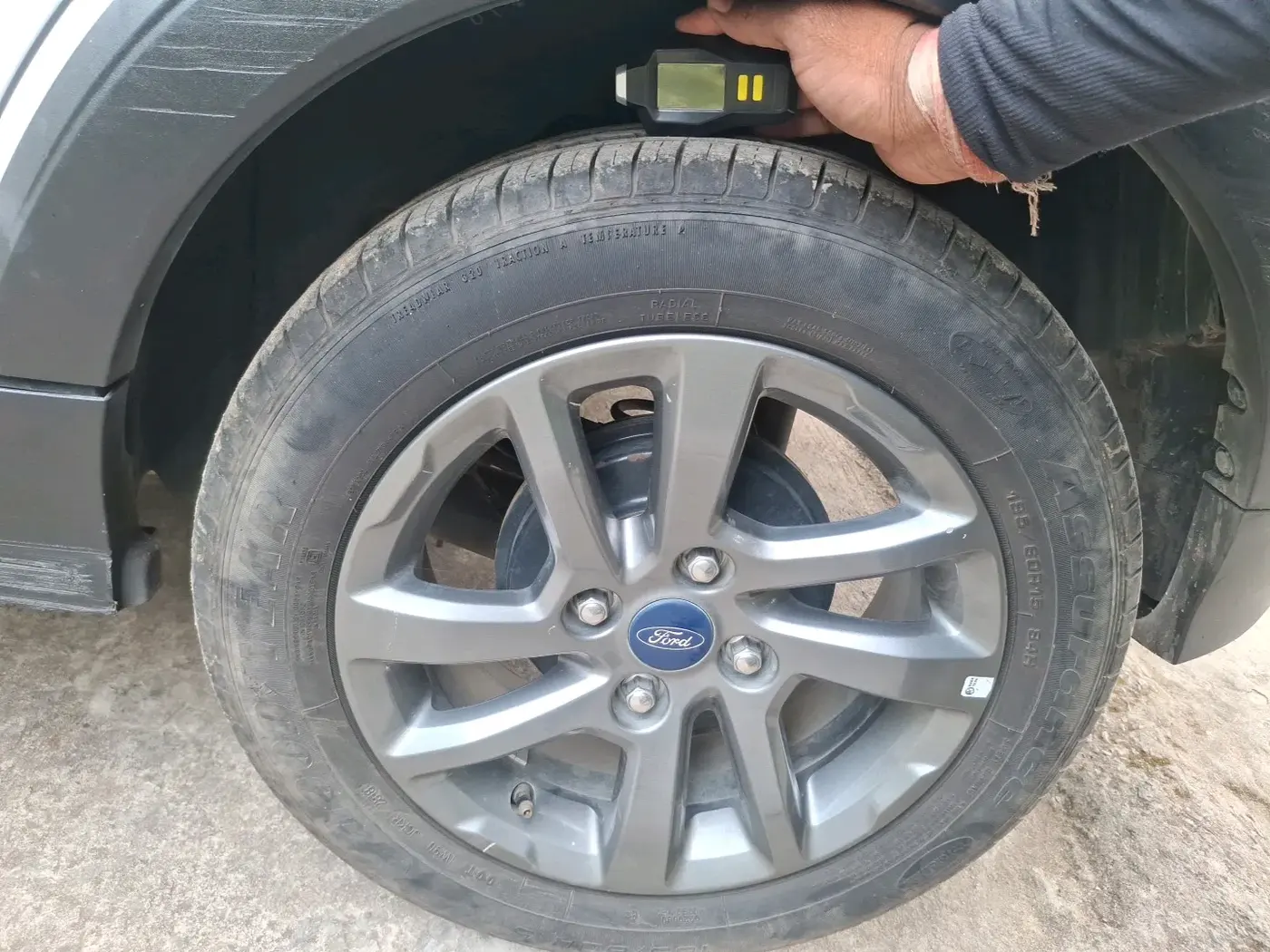 2018 Ford FREESTYLE TITANIUM 1.2 PETROL, Petrol, Manual, 9,909 km, tyre