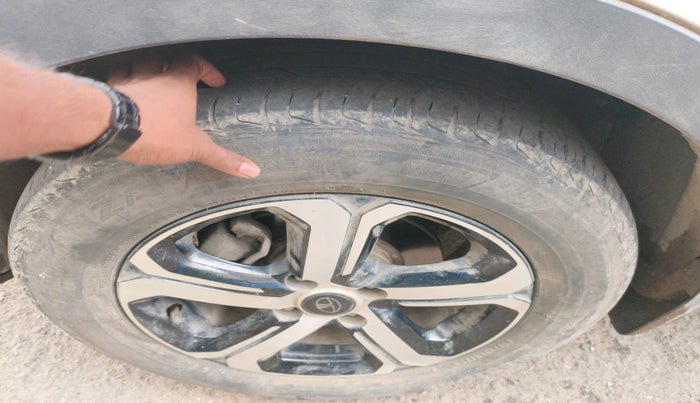 2021 Tata NEXON XZ PLUS DIESEL DUAL TONE, Diesel, Manual, 45,057 km, tyre