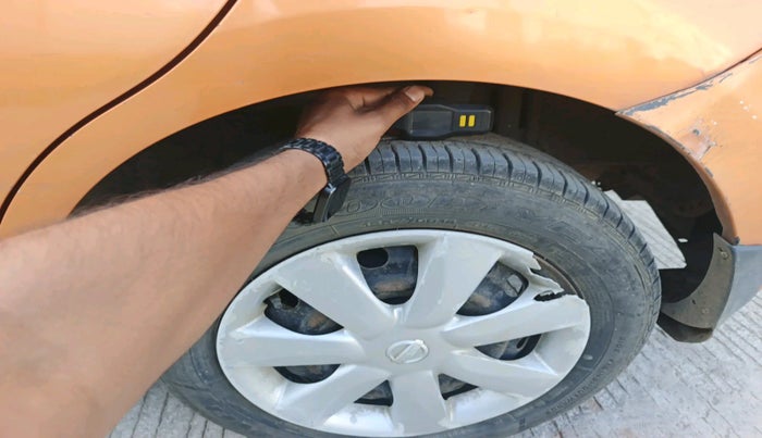 2010 Nissan Micra XV DIESEL, Diesel, Manual, 1,26,801 km, tyre