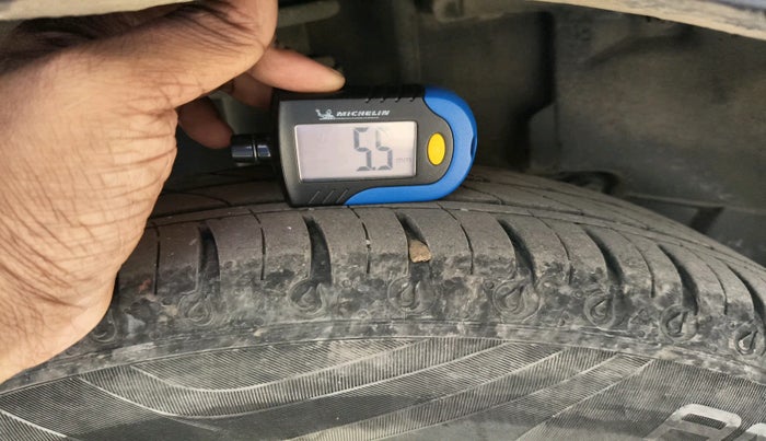 2024 Tata TIGOR XZA Plus iCNG , Petrol, Automatic, 38,268 km, tyre