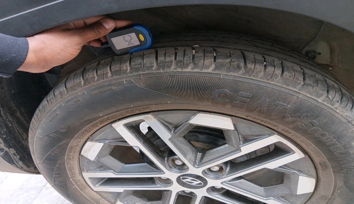 2024 Hyundai VENUE SX (O) 1.0 TURBO DCT, Petrol, Automatic, 14,256 km, tyre