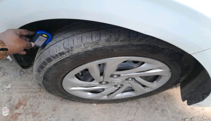 2021 Hyundai AURA S 1.2 CRDI, Diesel, Manual, 1,41,445 km, tyre