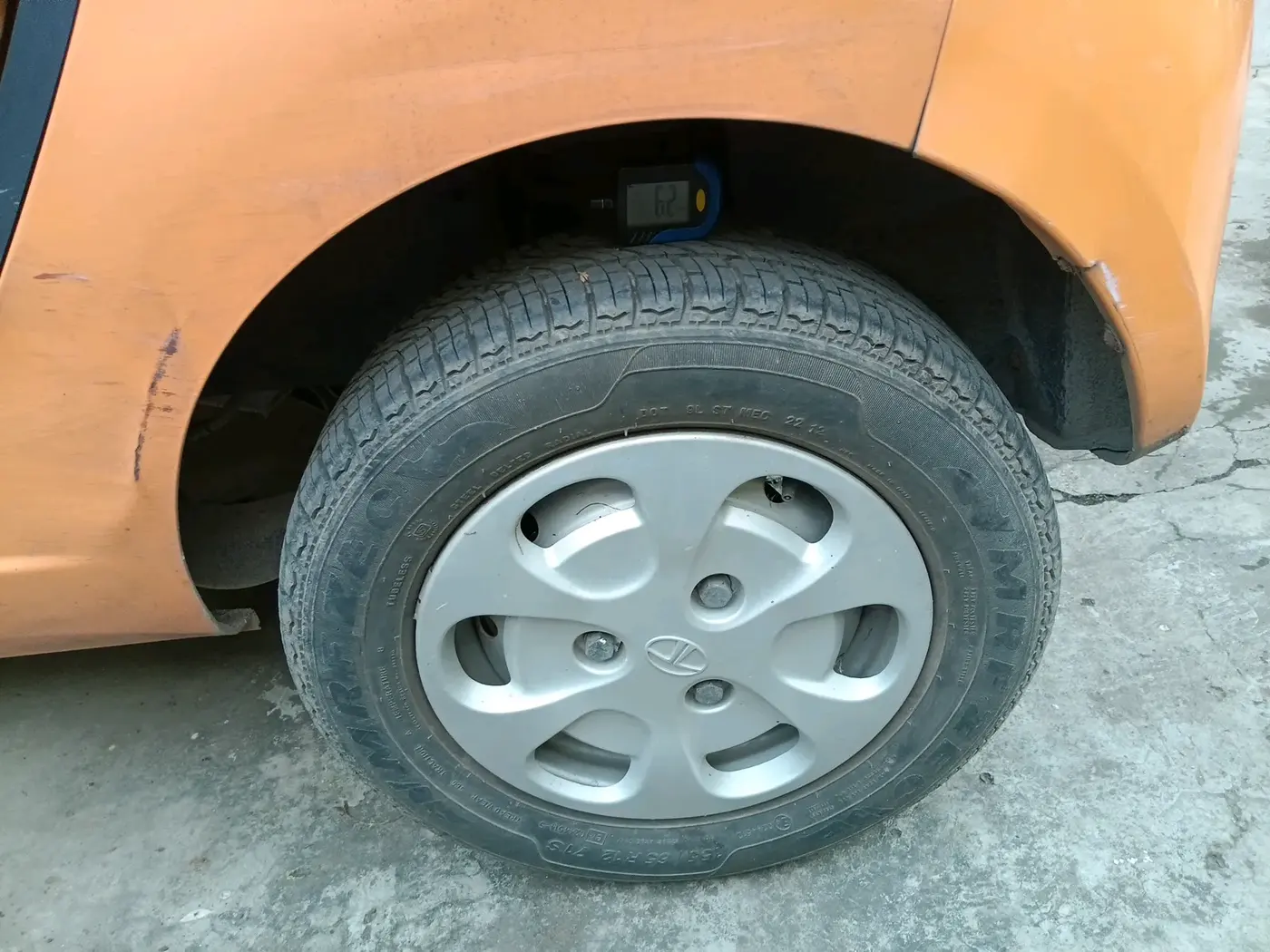 2012 Tata Nano LX, Petrol, Manual, 9,153 km, tyre