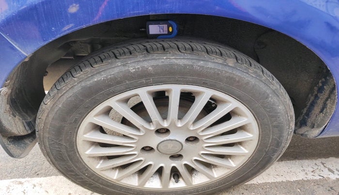 2014 Tata Zest XM PETROL, Petrol, Manual, 1,18,608 km, tyre