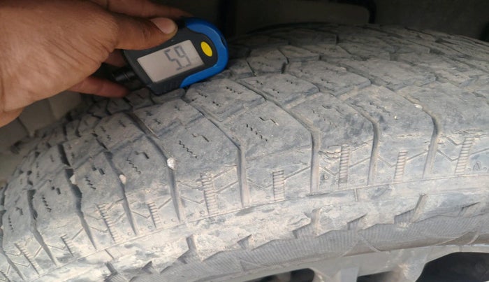 2022 Mahindra Thar LX HT PETROL 4WD MT, Petrol, Manual, 53,948 km, tyre