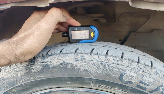 2019 Datsun Go T, Petrol, Manual, 1,18,854 km, tyre