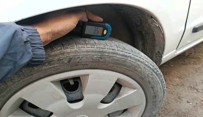 2013 Maruti Alto K10 VXI, Petrol, Manual, 54,921 km, tyre