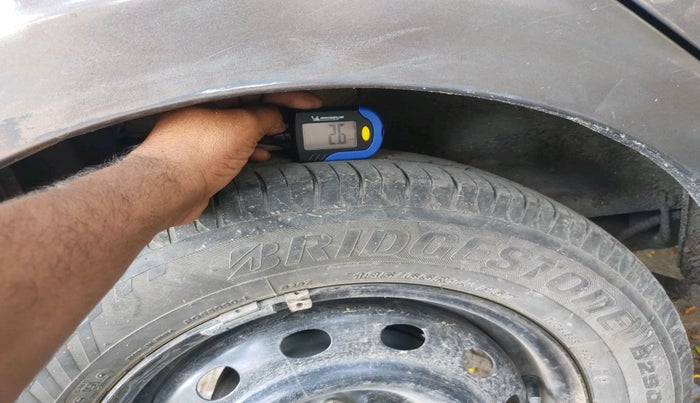 2017 Tata Tiago XT PETROL, Petrol, Manual, 1,27,745 km, tyre