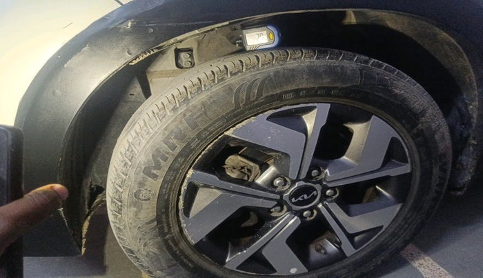 2022 KIA SONET HTX 1.0 IMT, Petrol, Manual, 35,914 km, tyre