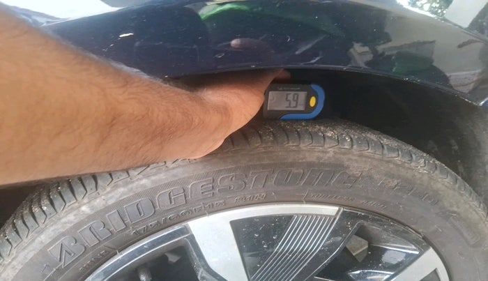 2025 Tata Tiago XZA, Petrol, Automatic, 4,980 km, tyre