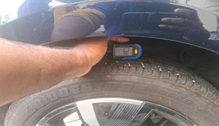 2025 Tata Tiago XZA, Petrol, Automatic, 4,980 km, tyre