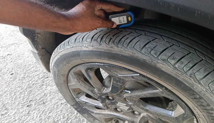 2023 Maruti FRONX ZETA 1.0L TURBO 6 AT, Petrol, Automatic, 69,185 km, tyre