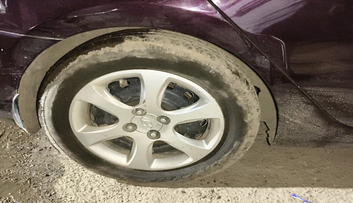 2012 Hyundai Verna FLUIDIC 1.6 VTVT EX, Petrol, Manual, 90,637 km, tyre