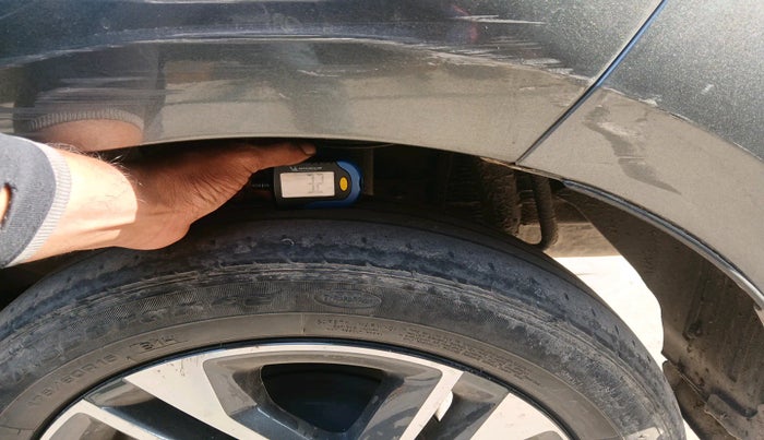 2021 Tata TIGOR XZA PLUS PETROL, Petrol, Automatic, 50,140 km, tyre