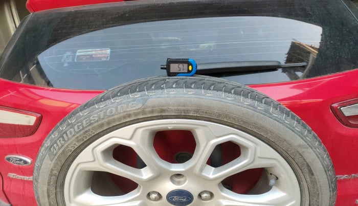 2018 Ford Ecosport TITANIUM + 1.5L DIESEL, Diesel, Manual, 20,062 km, tyre