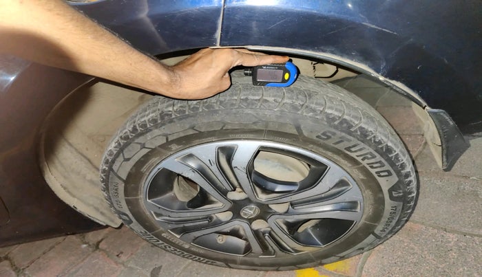 2022 Tata TIGOR XZ PLUS CNG, Petrol, Manual, 1,13,411 km, tyre