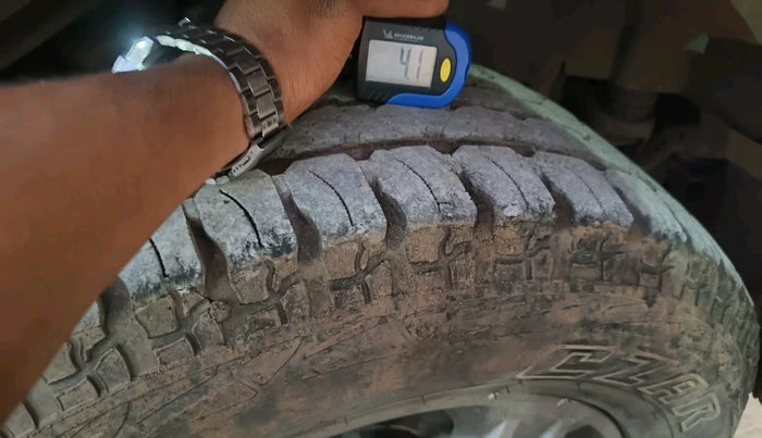 2021 Mahindra Thar LX HT PETROL 4WD MT, Petrol, Manual, 46,640 km, tyre