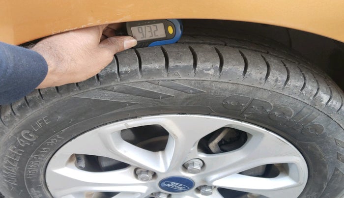 2016 Ford Figo Aspire TITANIUM 1.2 PETROL, Petrol, Manual, 56,917 km, tyre