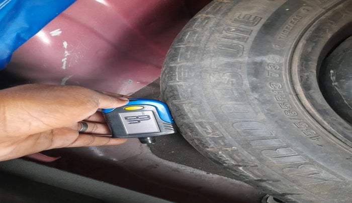 2017 Maruti Alto K10 VXI, Petrol, Manual, 23,517 km, tyre